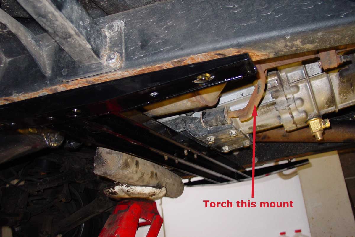 Crossmember for jeep #2