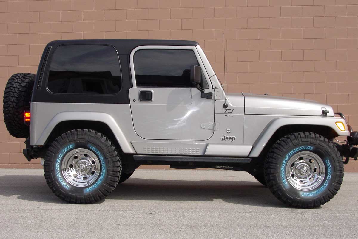 What size tires will fit on my jeep tj