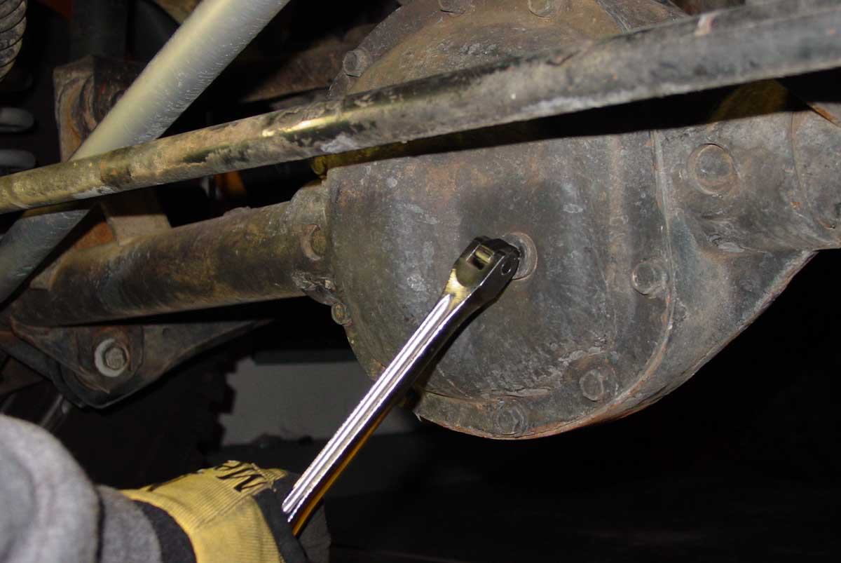 2003 Jeep wrangler differential fluid #4