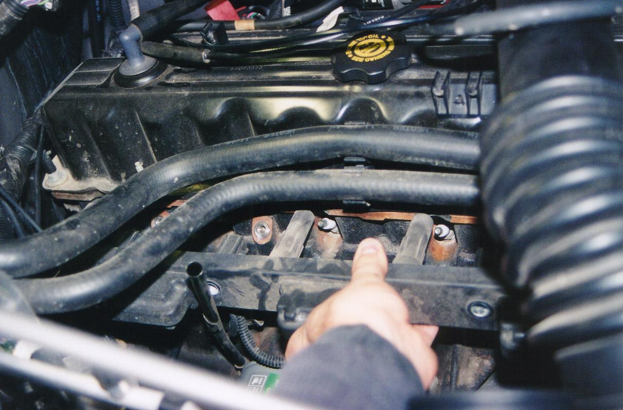 Replacing spark plugs on jeep wrangler tj #4